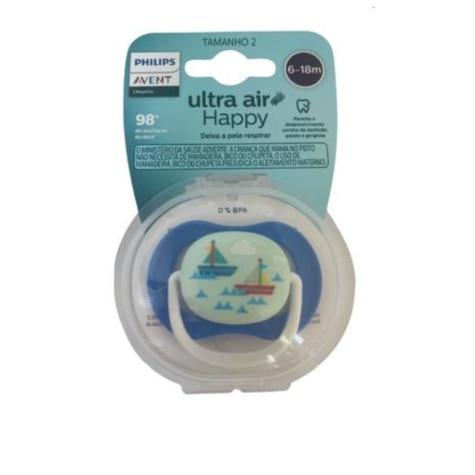 Chupeta Avent Ultra Air Barcos 6-18m 1 Unidade - Imagem 4