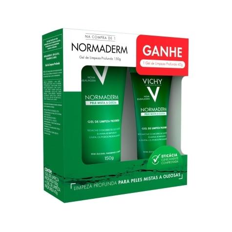 Kit Gel de Limpeza Profunda Vichy Normaderm Facial 150g Ganhe Gel de Limpeza Facial 40g - Imagem 2
