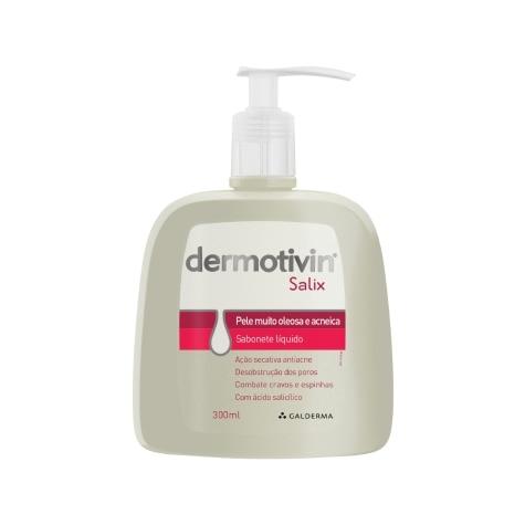 Sabonete Líquido Dermotivin Salix Facial 300ml - Imagem 1