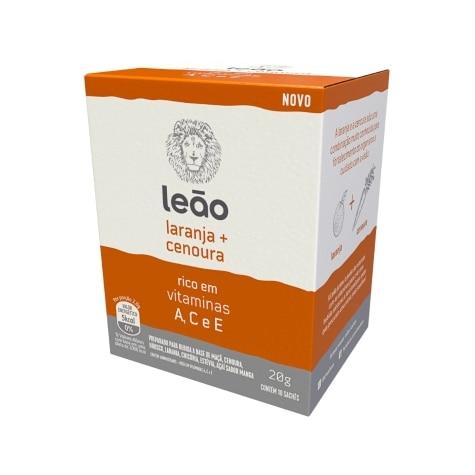 Chá Leão Sabor Laranja + Cenoura 10 Sachês - Imagem 2