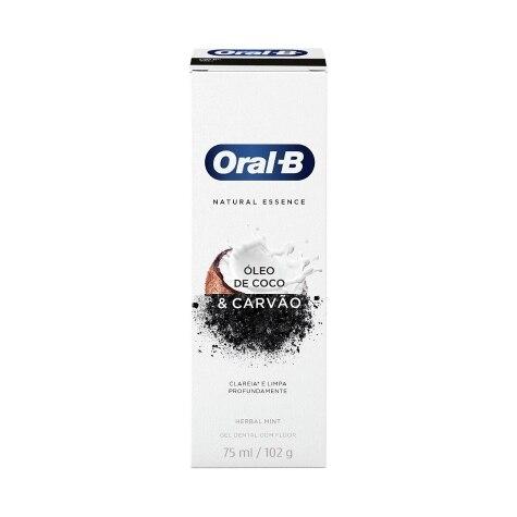 Creme Dental Oral-B Natural Essence Óleo de Coco & Carvão 102g - Imagem 5