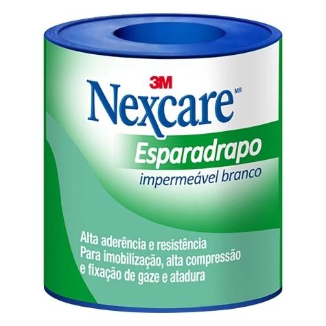Esparadrapo Impermeável Nexcare Branco 25mmx0,9m - Imagem 1
