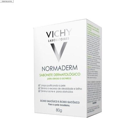 Sabonete em Barra Vichy Normaderm Facial 70g - Imagem 1
