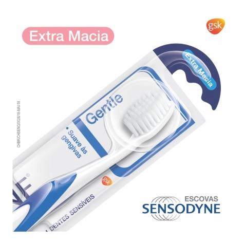 Escova Dental Sensodyne Gentle Extra Macia - Imagem 3