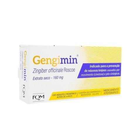 Gengimin 160mg 15 Comprimidos Revestidos - Imagem 1