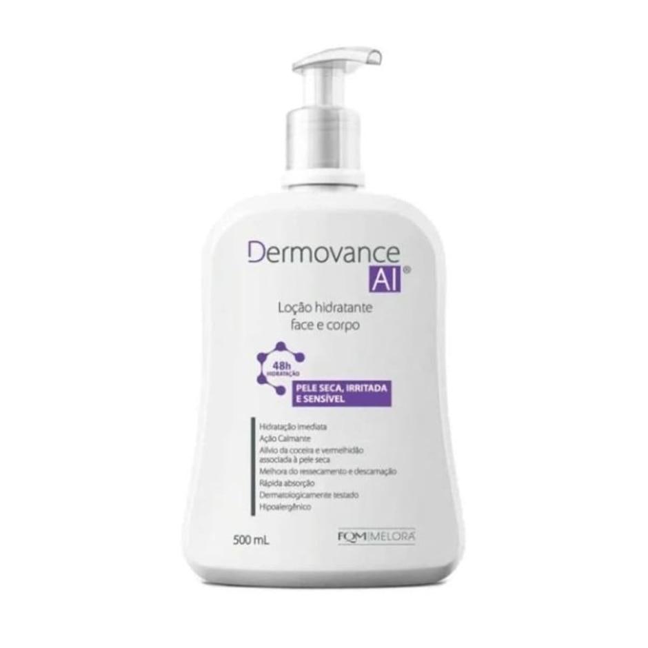 Loção Hidratante Dermovance AI Rosto e Corpo 500ml