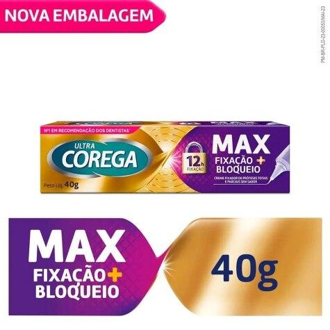 Creme Fixador de Dentadura Corega Ultra Max Sem Sabor 40g - Imagem 3