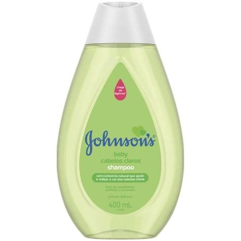 Shampoo Johnson & Johnson Baby Cabelos Claros 400ml - Imagem 1