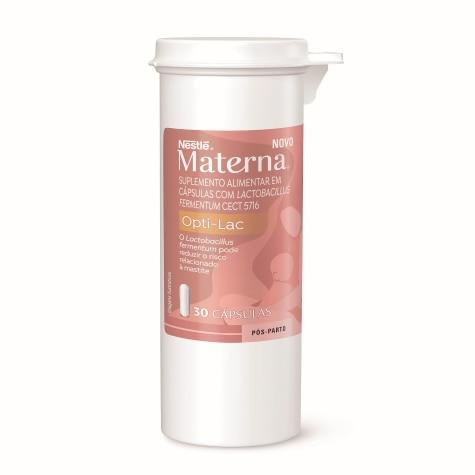 Lactobacillus Materna Optic-Lac Nestlé Pós-Parto 30 Cápsulas - Imagem 8