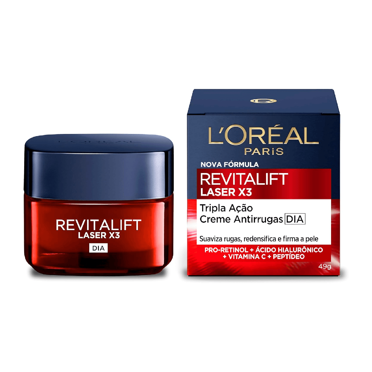 Creme Antirrugas L'oréal Revitalift Laser X3 50ml - Imagem 1
