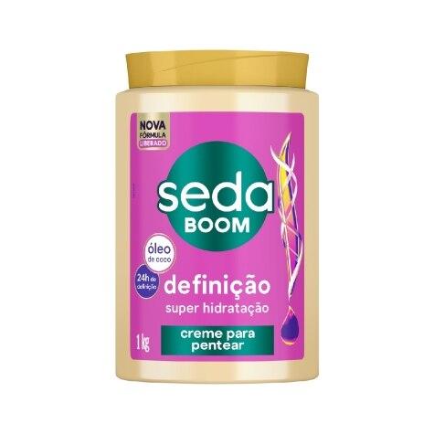 Creme para Pentear Seda Boom Definição 1kg - Imagem 1
