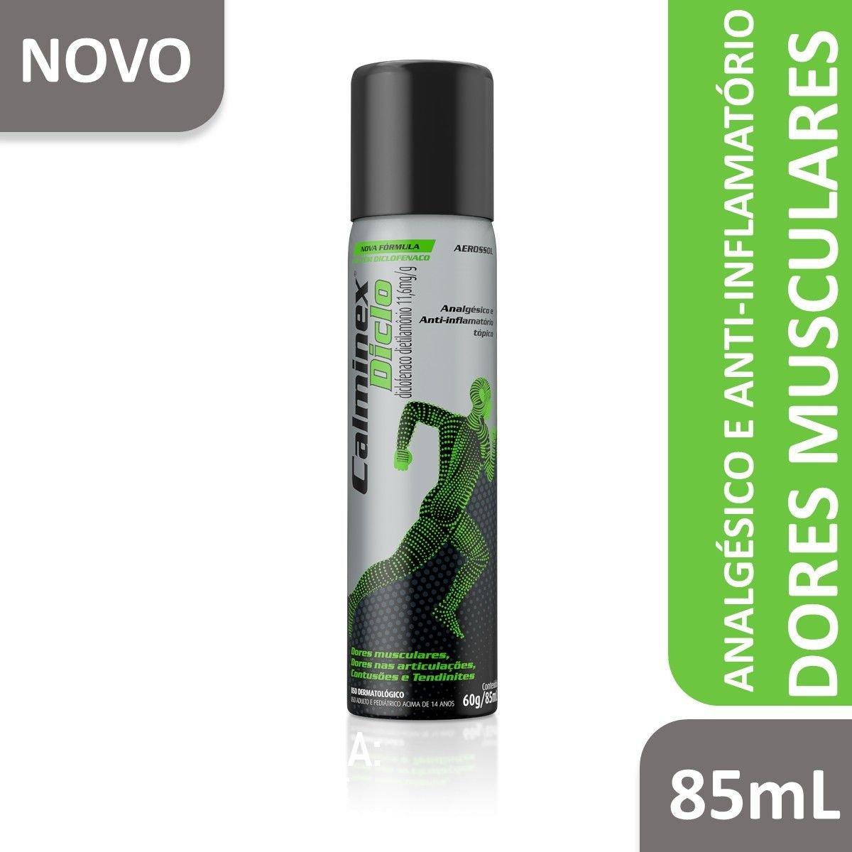 Calminex Diclo 11,6mg Aerosol 85ml - Imagem 1
