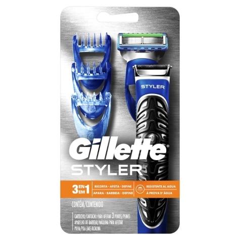 Aparelho de Barbear Elétrico Gillette Styler Barba e Corpo 1 unidade - Imagem 1