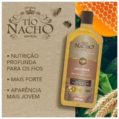 Condicionador Tio Nacho Anti-idade Antiqueda 415ml - Imagem 5