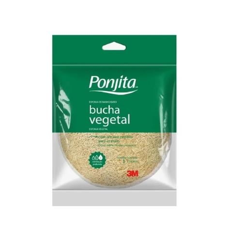 Bucha Vegetal para Banho Ponjita Esfoliação Profunda - Imagem 1