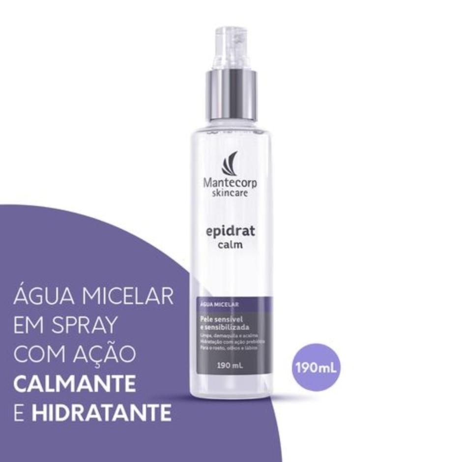 Água Micelar Epidrat Calm Facial 190ml