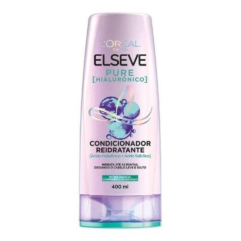 Condicionador Elseve Pure Hialurônico 400ml - Imagem 1