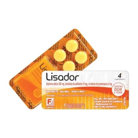 Lisador 4 Comprimidos - Imagem 1