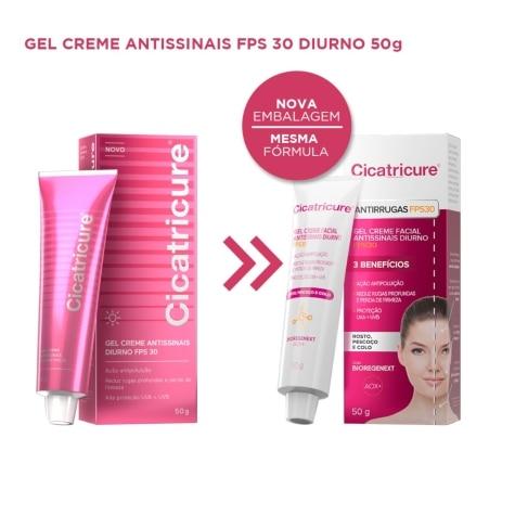 Gel Creme Cicatricure Antissinais Diurno FPS30 50g - Imagem 2