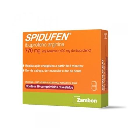 Spidufen 770mg 10 Comprimidos Revestidos - Imagem 1