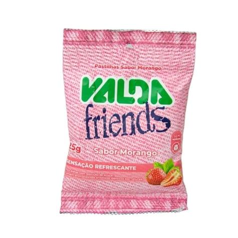 Pastilhas Valda Friends Sem Açúcar Sabor Morango 25g - Imagem 1