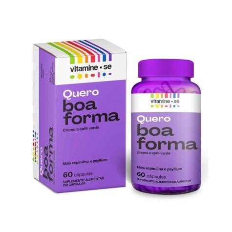 Vitamine-se Quero Boa Forma 60 Cápsulas - Imagem 1