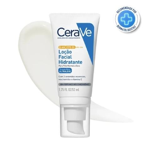 Loção Hidratante Facial CeraVe AM FPS 50 52ml - Imagem 2