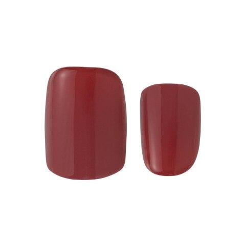 Unhas Postiças Autocolantes Impress Self Love Cor Crush Curta Quadrado 30 Unidades - Imagem 5