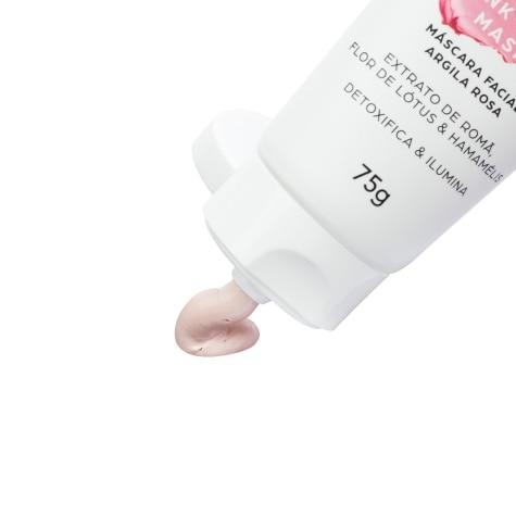 Máscara Hidratante Professional Kiss New York Hidra Young Argila Rosa Facial 75g - Imagem 3