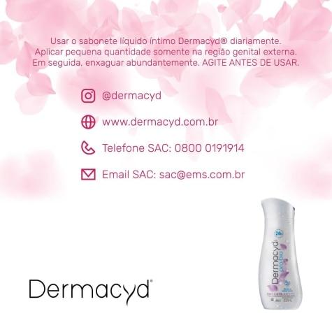 Sabonete Íntimo Líquido Dermacyd Delicata Jasmin 200ml - Imagem 3