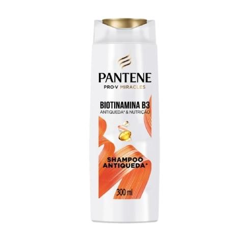 Shampoo Pantene Pro-V Miracles Biotinamina B3 Antiqueda & Nutrição 300ml - Imagem 1