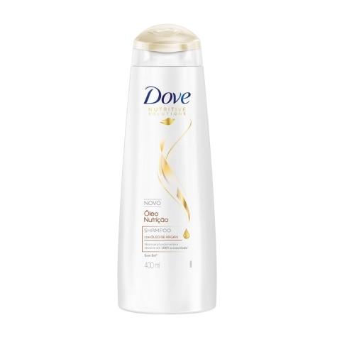 Shampoo Dove Óleo Nutrição Cabelo Seco 400ml - Imagem 1