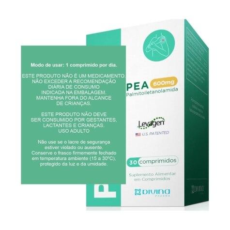 Peaflan PEA 600mg 30 Comprimidos - Imagem 3