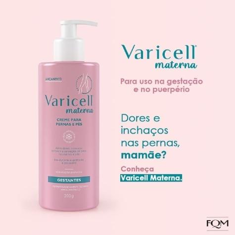 Creme para Pernas e Pés Varicell Materna Gestantes 200g - Imagem 2