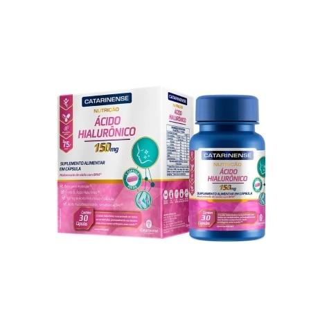 Ácido Hialurônico Catarinense Nutrição 150mg 30 Cápsulas - Imagem 1