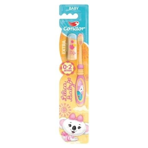 Escova Dental Condor Infantil Lilica Ripilica 0-2 Anos Extra Macia - Imagem 1