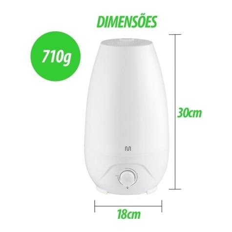 Umidificador de Ar Multilaser Easy Air 2,6L - Imagem 4