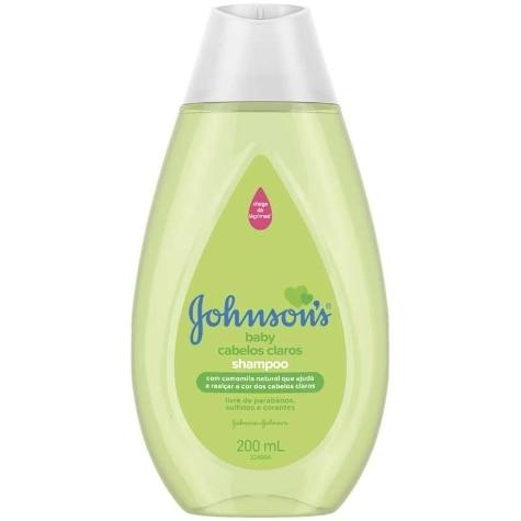 Shampoo Johnson & Johnson Baby Cabelos Claros 200ml - Imagem 1