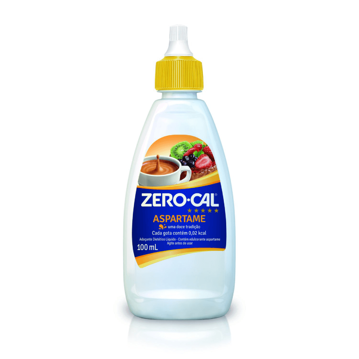 Adoçante Líquido Zero Cal Aspartame 100ml - Imagem 1
