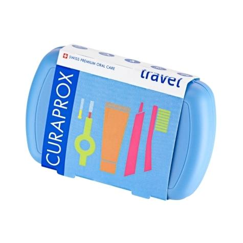 Kit Viagem Curaprox Escova Dental 5460 + Escova Interdental + Creme Dental Be You 10ml Cores Sortidas - Imagem 1