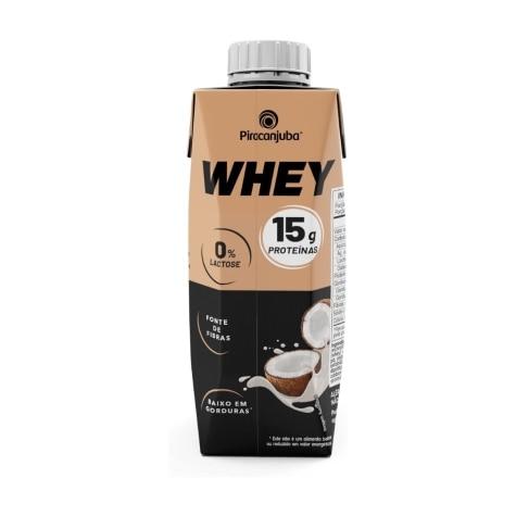 Bebida Láctea Piracanjuba Whey Zero Lactose Sabor Coco 250ml - Imagem 2