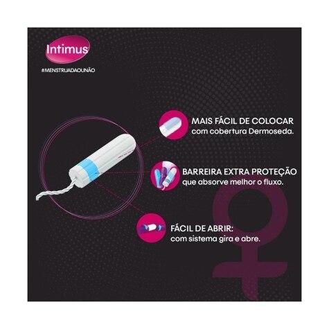 Absorvente Interno Intimus Mini 8 Unidades - Imagem 2
