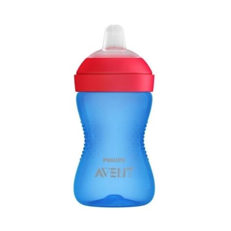 Copo Transição Avent Azul e Vermelho 9m+ 300ml - Imagem 1