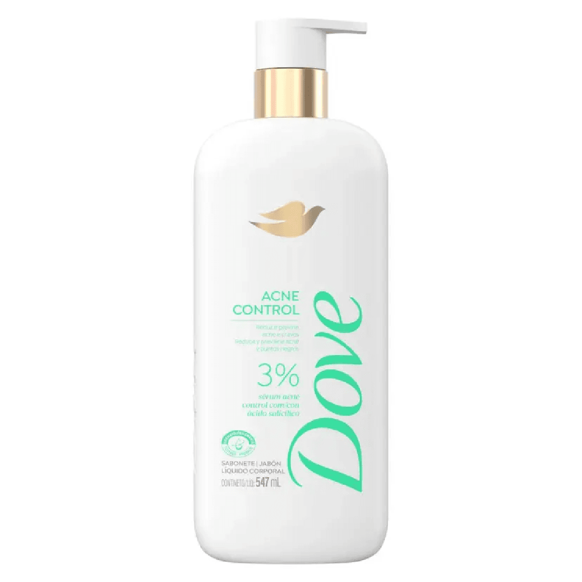 Sabonete Líquido Dove Acne Control 547ml - Imagem 1