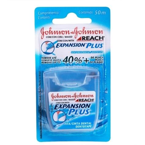 Fita Dental Johnson's Reach Expasion Plus 50m - Imagem 1
