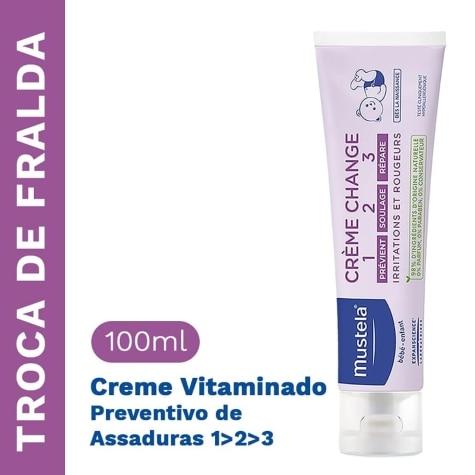 Creme Preventivo de Assaduras Mustela 123 110g - Imagem 3