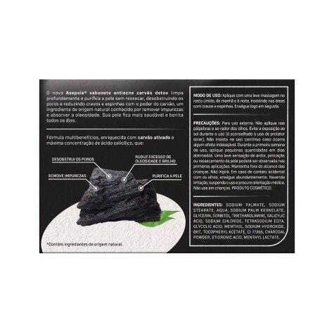 Sabonete em Barra Asepxia Detox 80g - Imagem 5