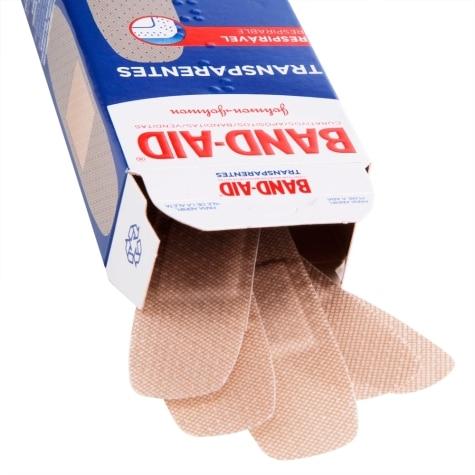 Curativo Band-Aid Transparente 10 Unidades - Imagem 2