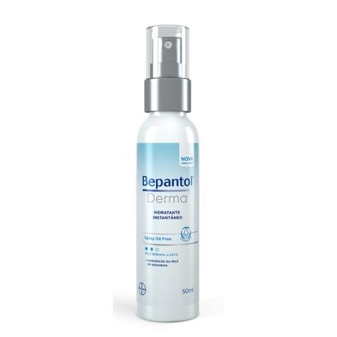 Spray Bepantol Derma Hidratante Corpo e Rosto Bayer 50ml - Imagem 1