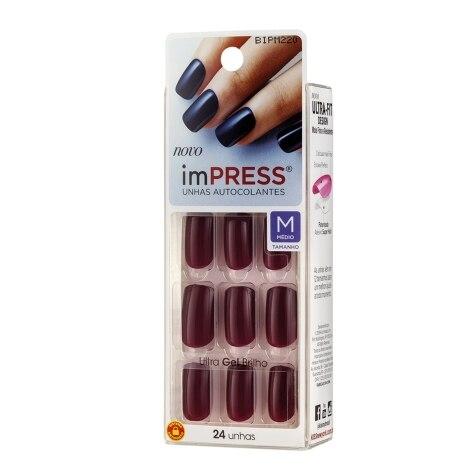 Unhas Postiças Autocolantes Impress Cor Pretty Please Média 24 Unidades - Imagem 2
